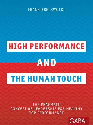 cover image of High Performance and the Human Touch